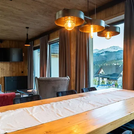 シャレー Tatrzanskie Tarasy Luxury Ciche Małe